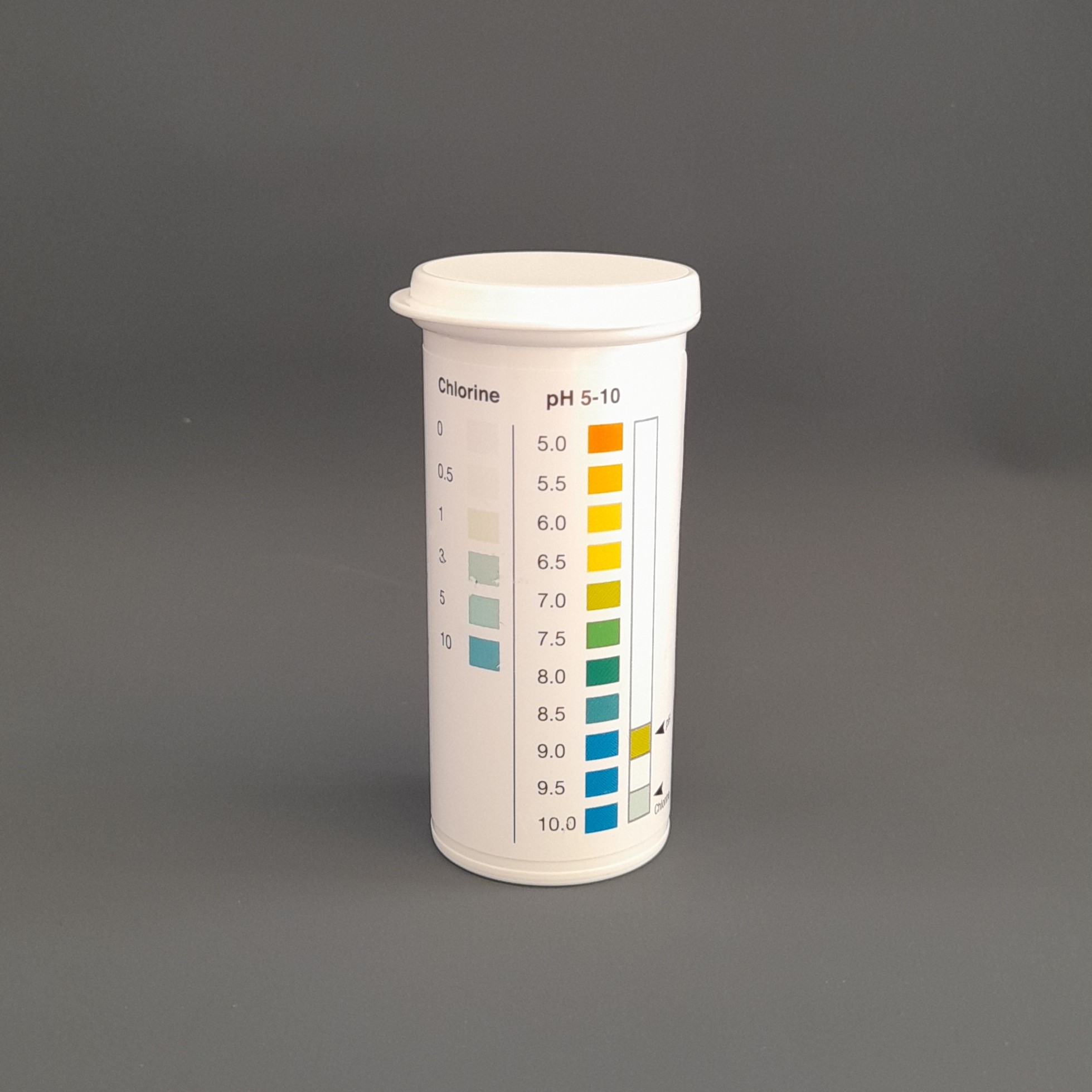 Brīvā hlora un pH testa strēmeles (50 gab.) - Image 2